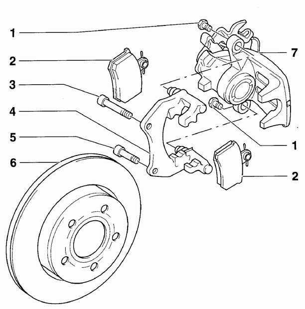 Замена заднего тормозного диска и тормозных колодок (для применения на моделе vw golf 4)