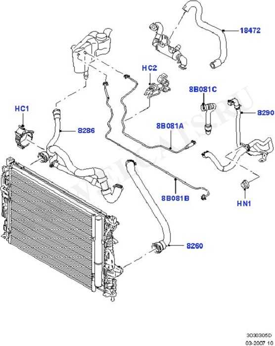 Схема системы охлаждения форд фокус 2 рестайлинг - 87 фото