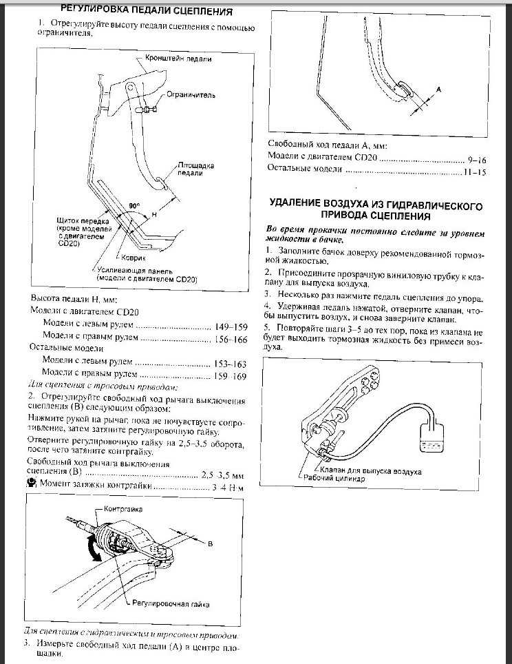 Ниссан дизель кондор как прокачать сцепление