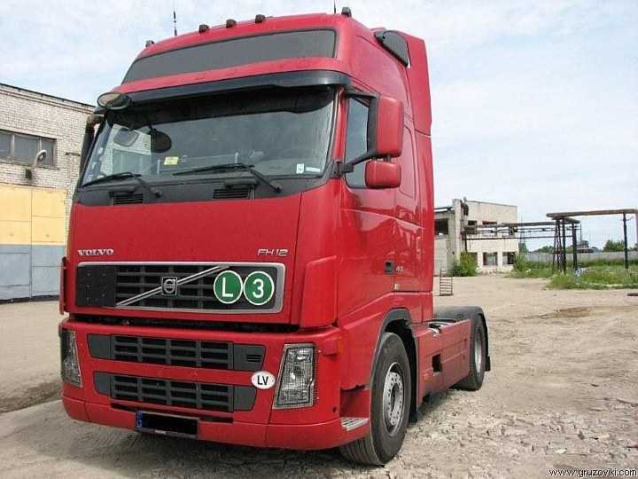 Знакомимся с мощным седельным тягачом volvo fh12