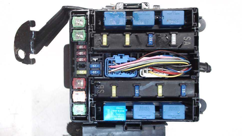 Сузуки гранд витара 2010 предохранители схема