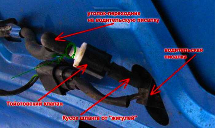 Не работает стеклоомыватель хендай акцент