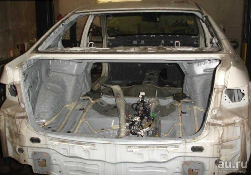 Ремонт незначительных повреждений кузовных панелей хонда аккорд с 1998 по 1999 г.в.