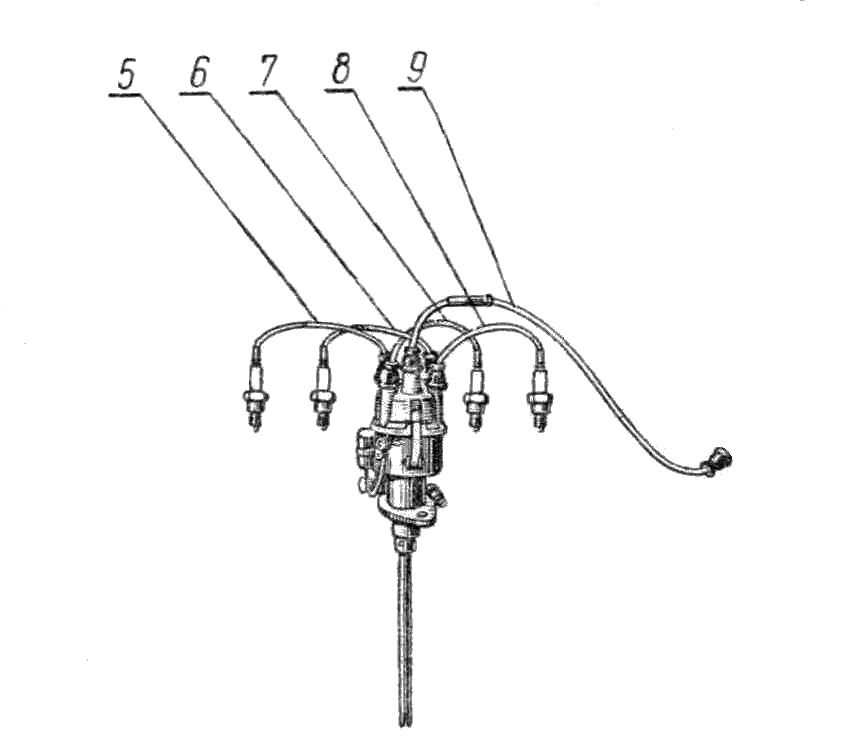Схема системы зажигания москвич 412