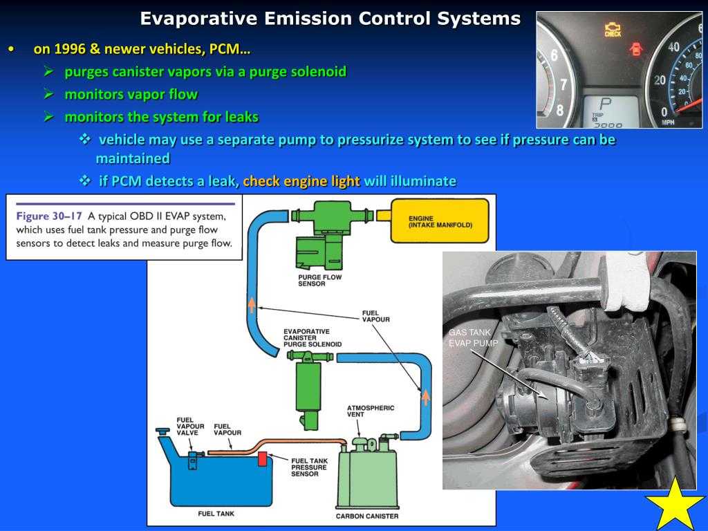 Система улавливания топливных испарений (evap) - общая информация, проверка состояния и замена компонентов хонда аккорд с 1998 по 1999 г.в.