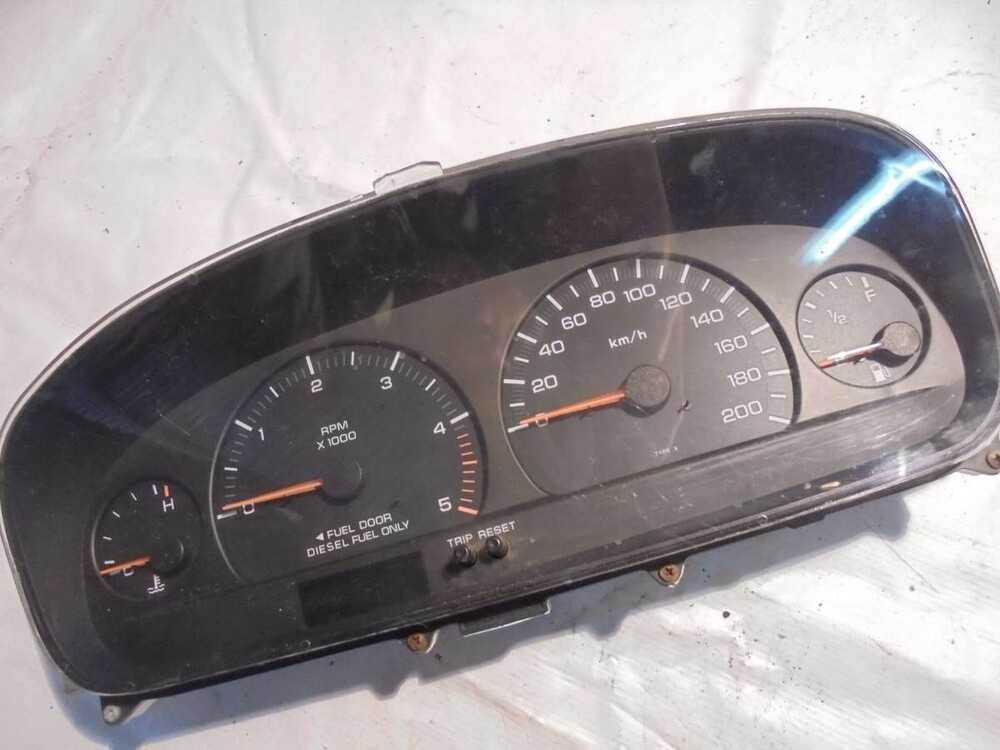 Chrysler voyager (1995-2001) — блок предохранителей