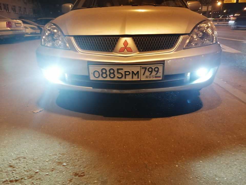 Какие лампы используются в mitsubishi lancer 9