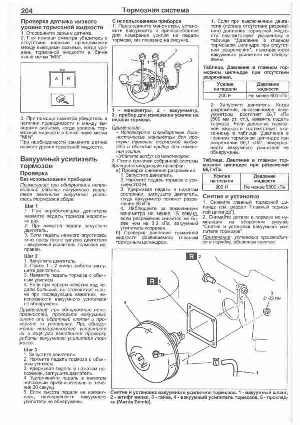 Все о тормозах мазда 626: из чего состоят и как ремонтировать