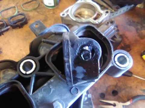 Впускной коллектор и вихревые заслонки ford duratec 1.8, 2.0, 2.3, 2.5
