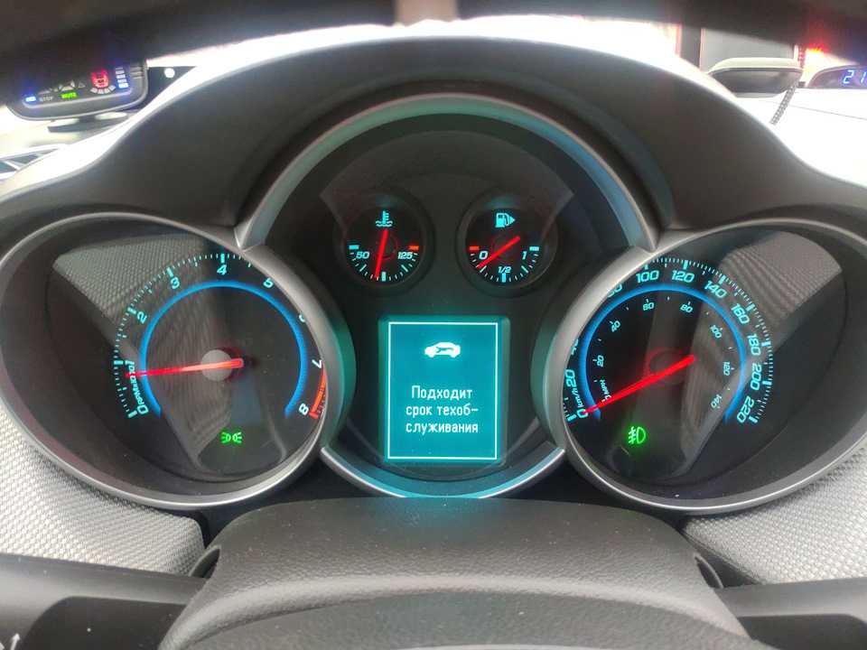 Регламенты технического обслуживания для chevrolet cruze