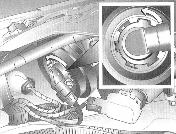 Как достать лампочку из фары опель астра j