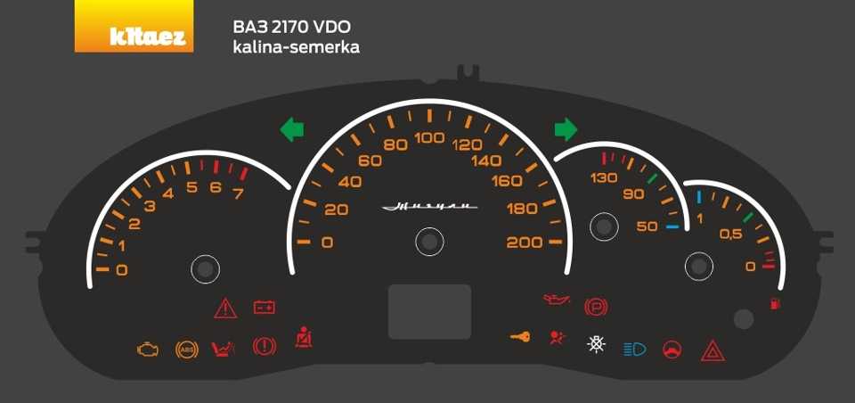 Горит восклицательный знак на панели приборов калина