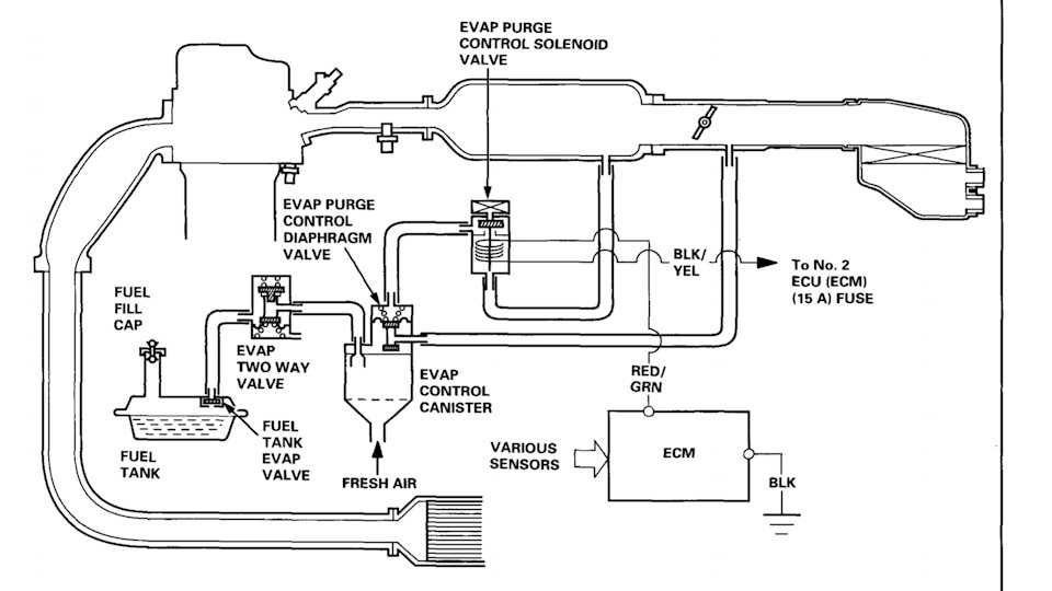 Система улавливания топливных испарений (evap) – общая информация, проверка состояния и замена компонентов | toyota land cruiser 100 | руководство toyota