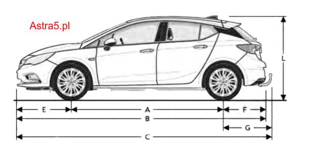 Opel astra gtc чертеж - 95 фото