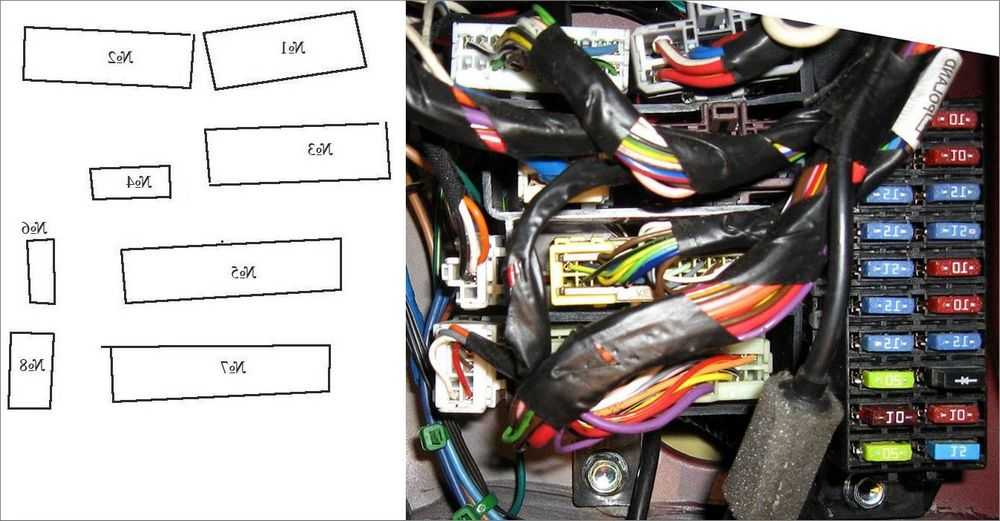 Предохранители ланос схема в салоне на русском