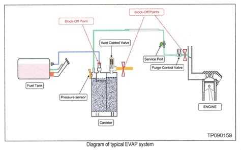 Система улавливания топливных испарений (evap) - общая информация, проверка состояния и замена компонентов