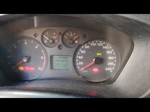 Сброс сервисного интервала ford transit