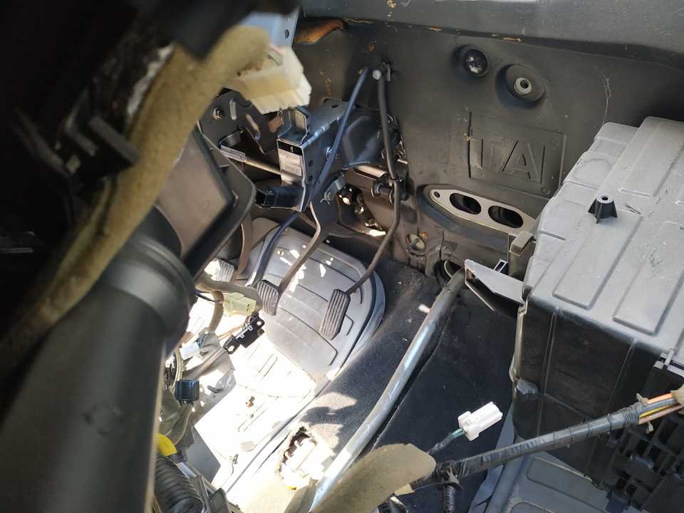 Замена печки chevrolet aveo